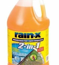 Promo 🌟 Rain‑X® 2-in-1 Windshield Washer Fluid - Gallon ⌛