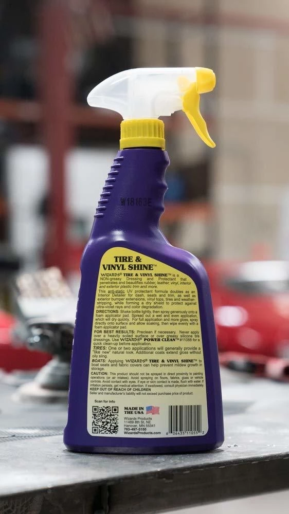 Brand new π Wizards Tire and Wheel Vinyl Shine - 22 oz π 3 Brand new π Wizards Tire and Wheel Vinyl Shine - 22 oz π - Image 3