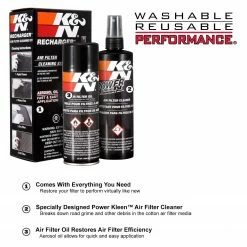 Buy 🔥 K&N Aerosol Recharge Filter Care Service Kit ✔️ -Deals Automotive Store 8802913 2