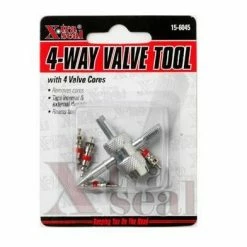 Wholesale ⌛ X-tra Seal 4-Way Valve Tool W/4 Valve Cores 🔥
