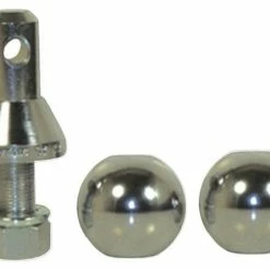 Promo ๐ฅฐ Convert-A-Ball Nickel-Plated Shank with 2 Balls - 1" ๐