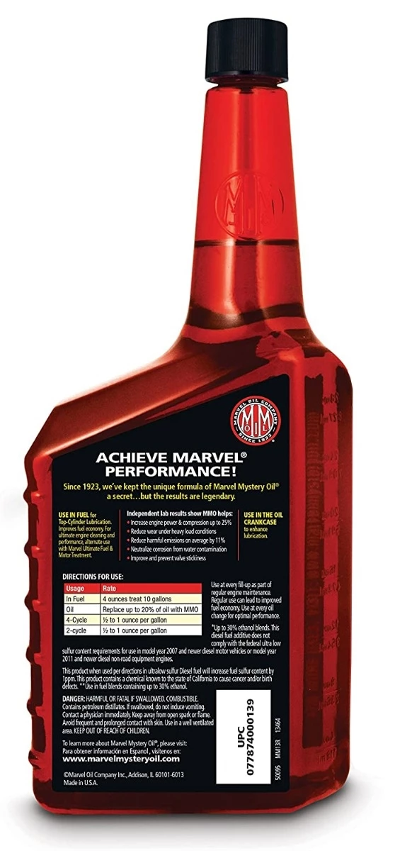 Budget π Marvel Mystery Oil Enhancer & Fuel Treatment - Pint π 2 Budget π Marvel Mystery Oil Enhancer & Fuel Treatment - Pint π - Image 2