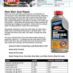 Hot Sale π Bar's Engine Concentrated Rear Main Seal Repair π 7 Hot Sale π Bar's Engine Concentrated Rear Main Seal Repair π -Deals Automotive Store 91elbidgibl ac sl1500