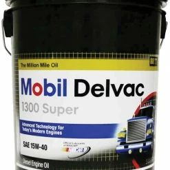 Budget 🔔 Mobil Delvac 1300 Super Diesel Engine Oil-15W-40-5 Gallon 😉