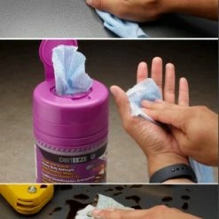 Cheap 🎁 DIRTEEZE Wipe Tub 80ct. Antibacterial 🌟 -Deals Automotive Store dirteeze 6 121305