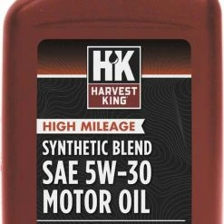 Promo 🤩 Harvest King High Mileage Synthetic Blend Motor Oil ⭐