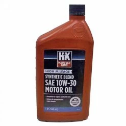 Promo 🤩 Harvest King High Mileage Synthetic Blend Motor Oil ⭐ -Deals Automotive Store hk158 2 1