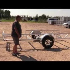 Outlet 👍 Ridgeline 6’4” x 14’ Utility Trailer w/Side Bi-Fold Ramp ❤️ -Deals Automotive Store hqdefault 33 20 1