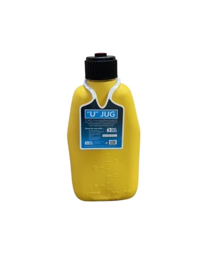 Hot Sale π Motorsport 5 Gallon Square Plastic Utility Jug (U-Jug), Yellow π 6 Hot Sale π Motorsport 5 Gallon Square Plastic Utility Jug (U-Jug), Yellow π - Image 6