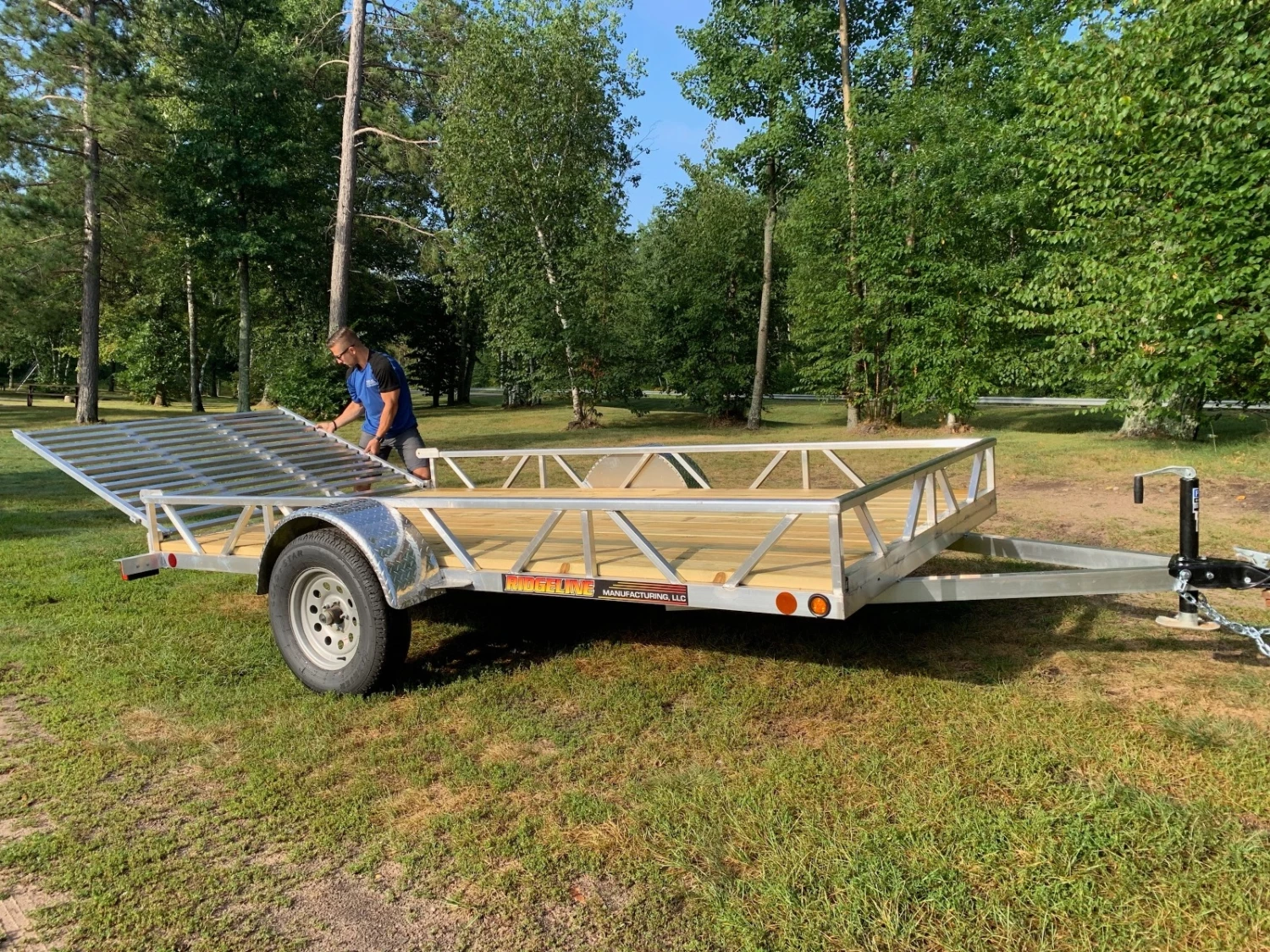 Coupon π Ridgeline 6' x 10' Aluminum Utility Trailer π 2 Coupon π Ridgeline 6' x 10' Aluminum Utility Trailer π - Image 2