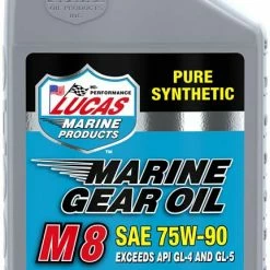 Budget 🔥 Lucas Oil Marine Gear Oil Synthetic SAE 75W-90 M8, Qt. ⭐