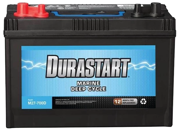 Outlet π Durastart 12V Marine Deep Cycle Battery β 1 Outlet π Durastart 12V Marine Deep Cycle Battery β