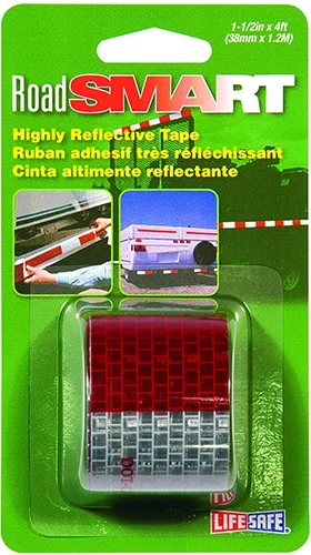 Promo 😉 LifeSafe 1-1/2" x 4’ High Visibility Reflective Tape 🔔 1 Promo 😉 LifeSafe 1-1/2" x 4’ High Visibility Reflective Tape 🔔