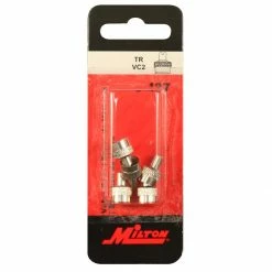 Buy 👍 Milton TR VC 2 Screwdriver Type Valve Cap, 5 Pack 🥰 -Deals Automotive Store s 437tirevalvecap 1