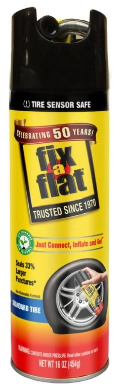 Hot Sale π Fix-A-Flat Aerosol Tire Inflator 16 oz β 1 Hot Sale π Fix-A-Flat Aerosol Tire Inflator 16 oz β