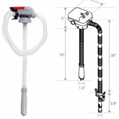 Best Pirce 😀 Tera Pump Battery Operated Fuel Transfer Pump w/ Auto Stop and Leak Protection 👍 -Deals Automotive Store tera pump 2 1